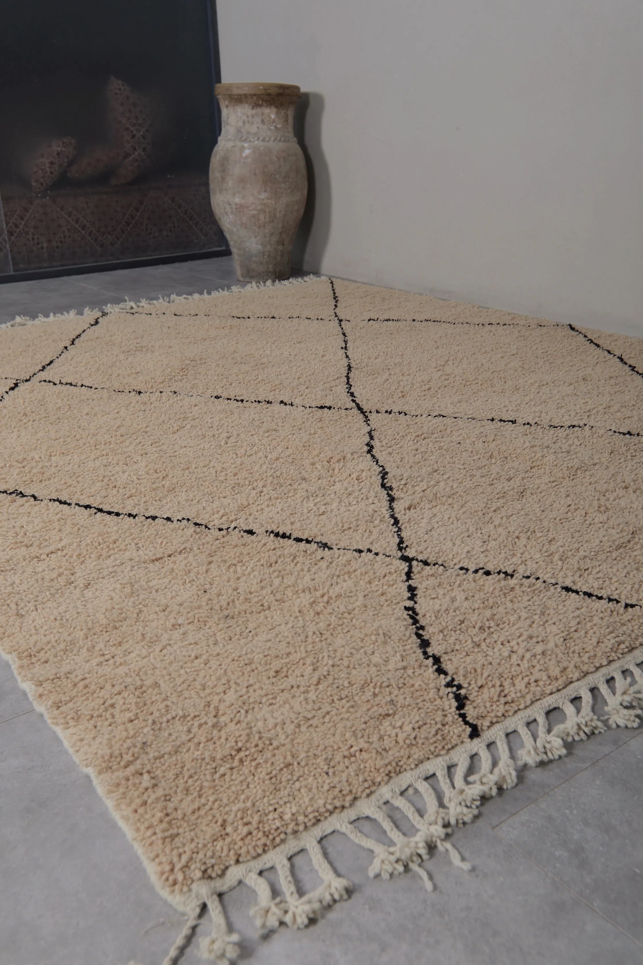 Custom Moroccan area rug - Moroccan Handmade Berber Rug