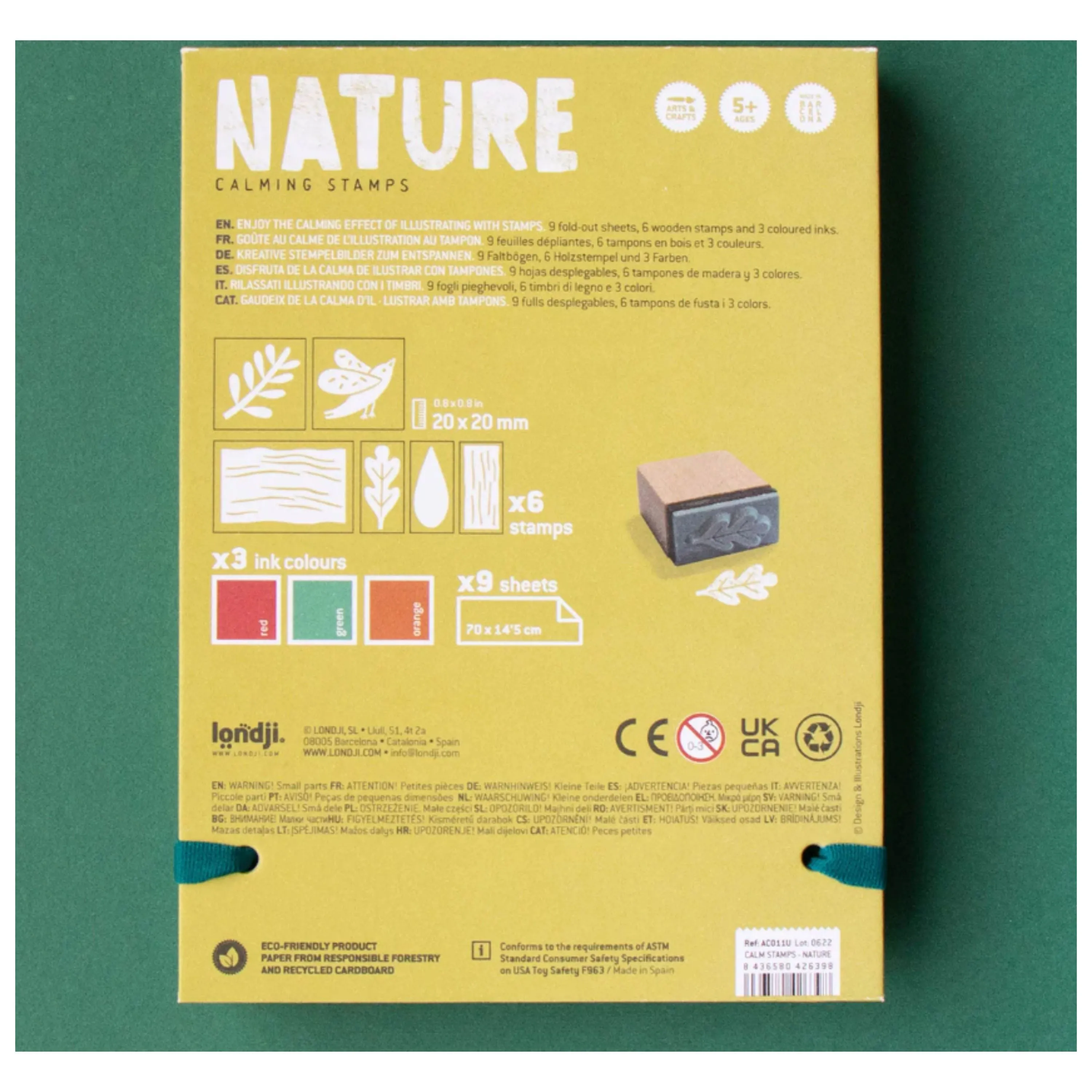 Hape Nature Fun Stamps