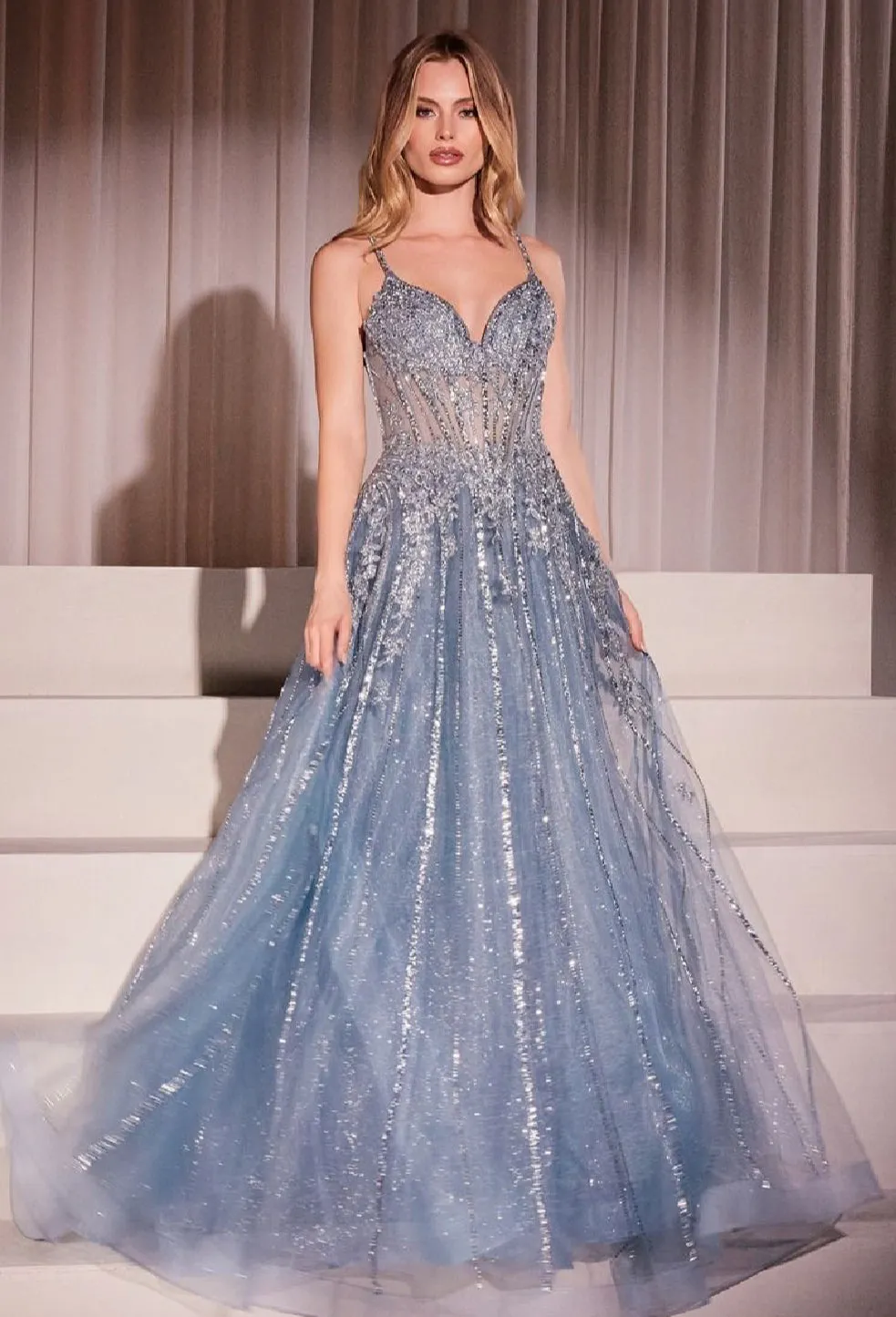 LaDivine by Cinderella Divine Evening Gown CD786